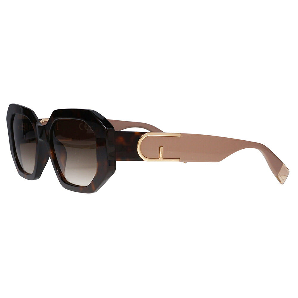 【正規品販売店】 FURLA フルラ サングラス SFU815V 0706 54 ヘキサゴン セル レディース