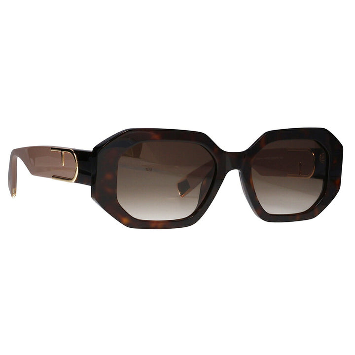 【正規品販売店】 FURLA フルラ サングラス SFU815V 0706 54 ヘキサゴン セル レディース