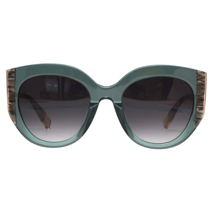 【正規品販売店】 FURLA フルラ サングラス SFU820 03GE 53 パントス セル レディース