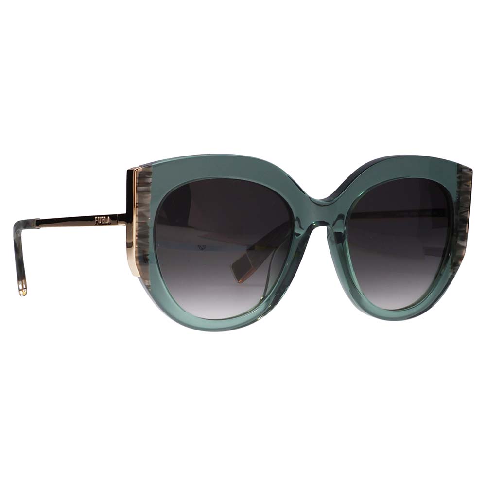 【正規品販売店】 FURLA フルラ サングラス SFU820 03GE 53 パントス セル レディース