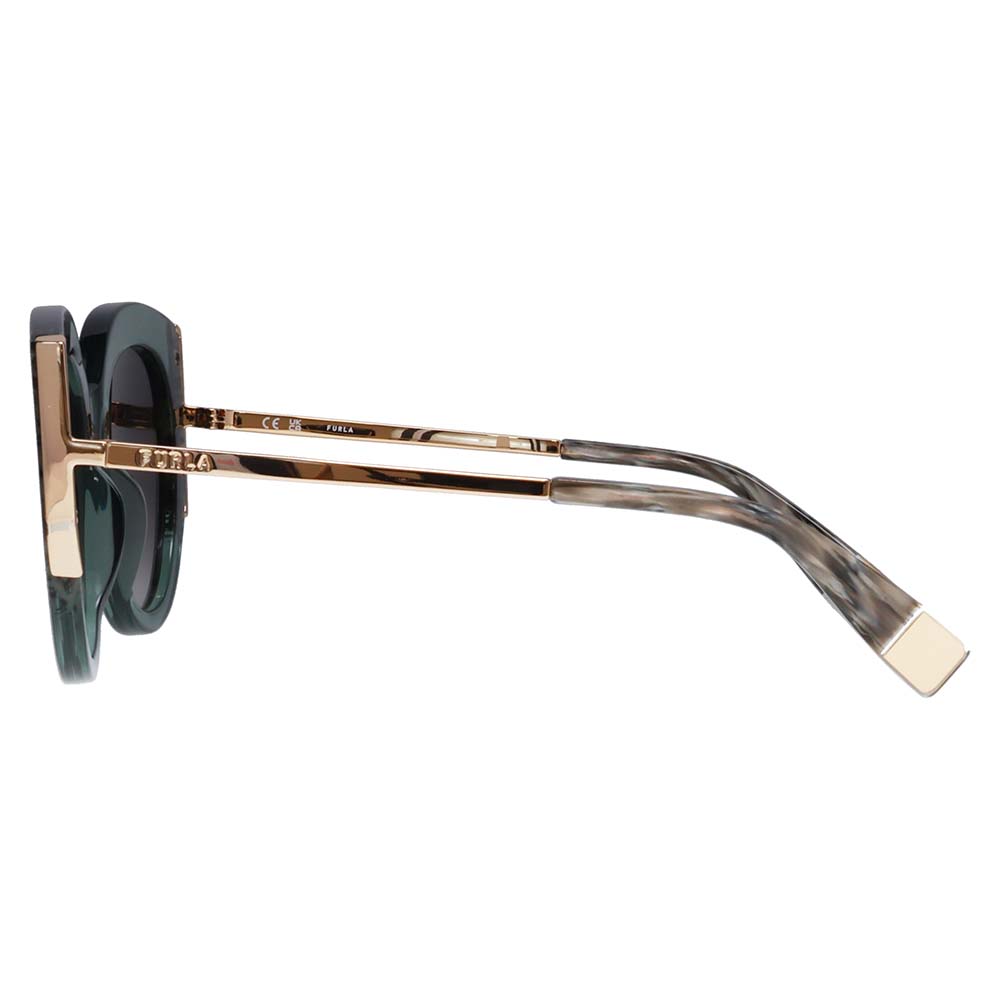 【正規品販売店】 FURLA フルラ サングラス SFU820 03GE 53 パントス セル レディース