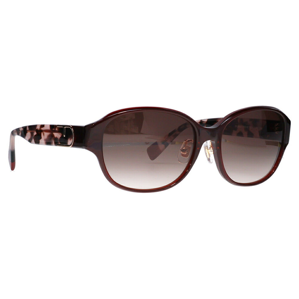 【正規品販売店】 FURLA フルラ サングラス SFU849J 01ED 55 オーバル ラウンド ジャパンモデル レディース セル 紫外線 UVカット おしゃれ 運転用