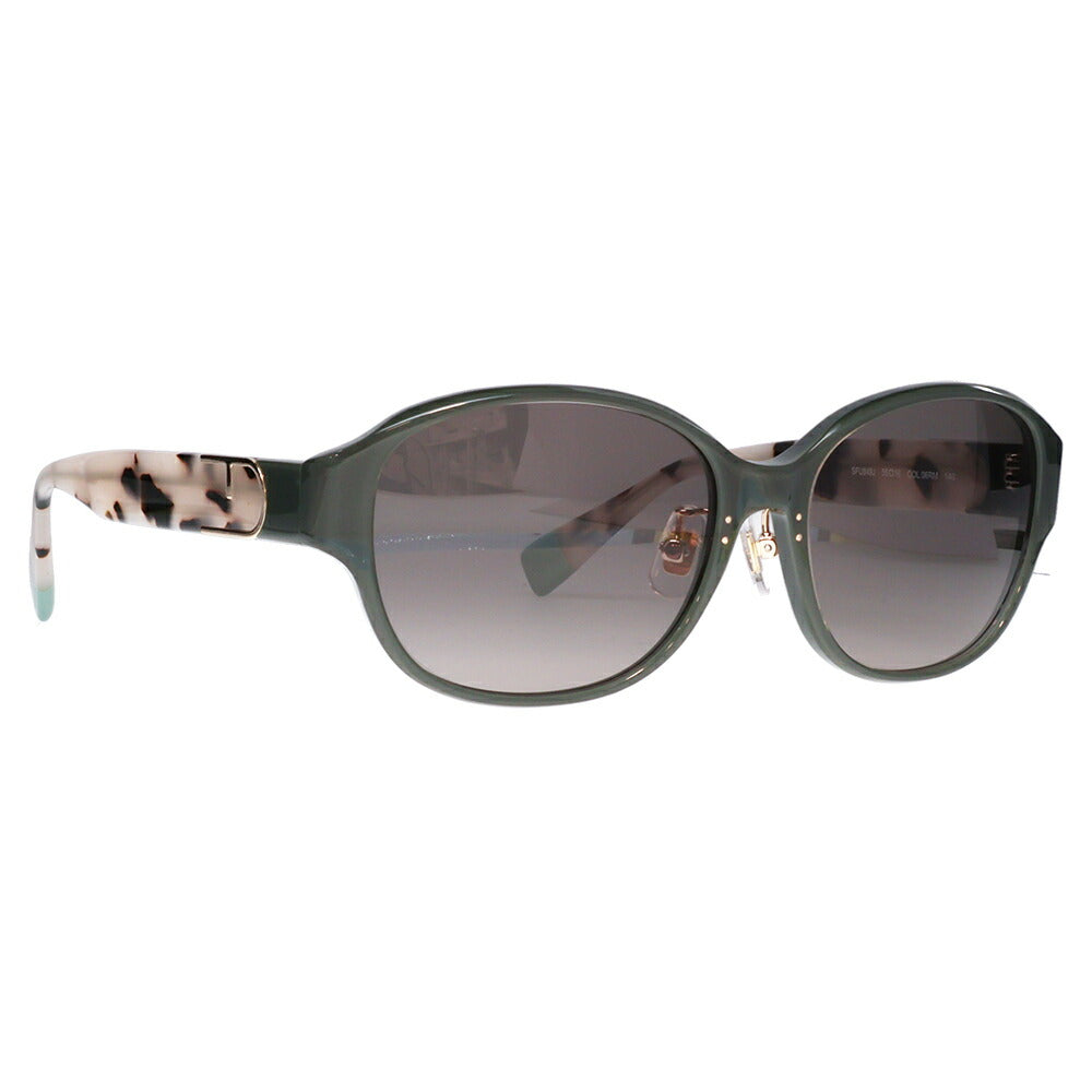 【正規品販売店】 FURLA フルラ サングラス SFU849J 06RM 55 オーバル ラウンド ジャパンモデル レディース セル 紫外線 UVカット おしゃれ 運転用