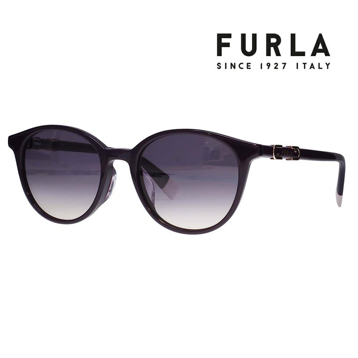 【正規品販売店】 FURLA フルラ サングラス SFU850J 09LT 51 ボストン セル ジャパンモデル レディース