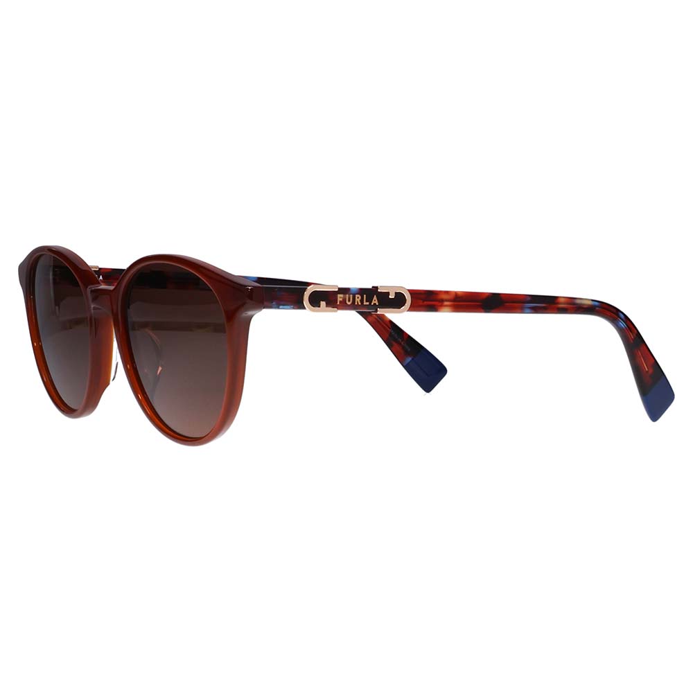 【正規品販売店】 FURLA フルラ サングラス SFU850J 0T65 51 ボストン セル ジャパンモデル レディース