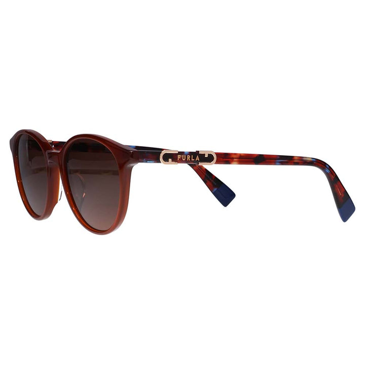 【正規品販売店】 FURLA フルラ サングラス SFU850J 0T65 51 ボストン セル ジャパンモデル レディース