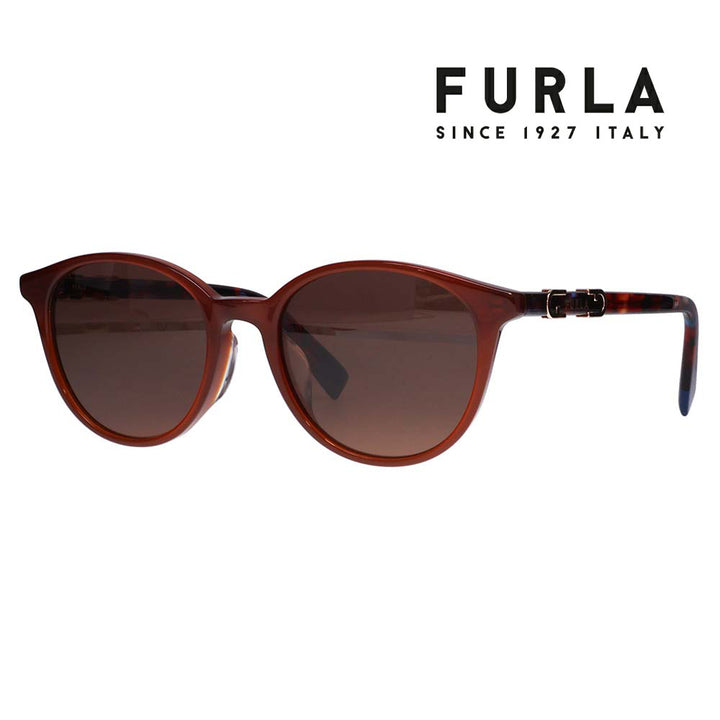 【正規品販売店】 FURLA フルラ サングラス SFU850J 0T65 51 ボストン セル ジャパンモデル レディース