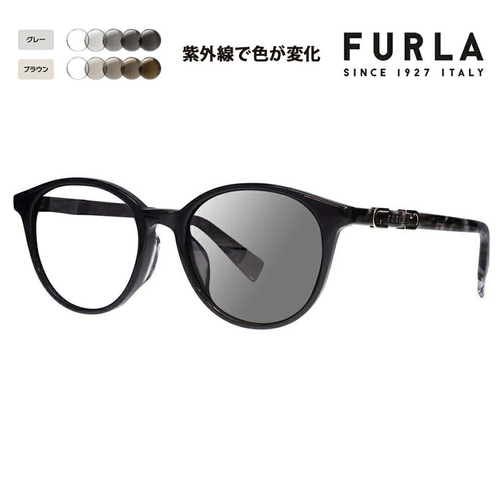 【正規品販売店】 FURLA フルラ サングラス 調光レンズセット SFU850J 90EP 51 ボストン セル ジャパンモデル レディース