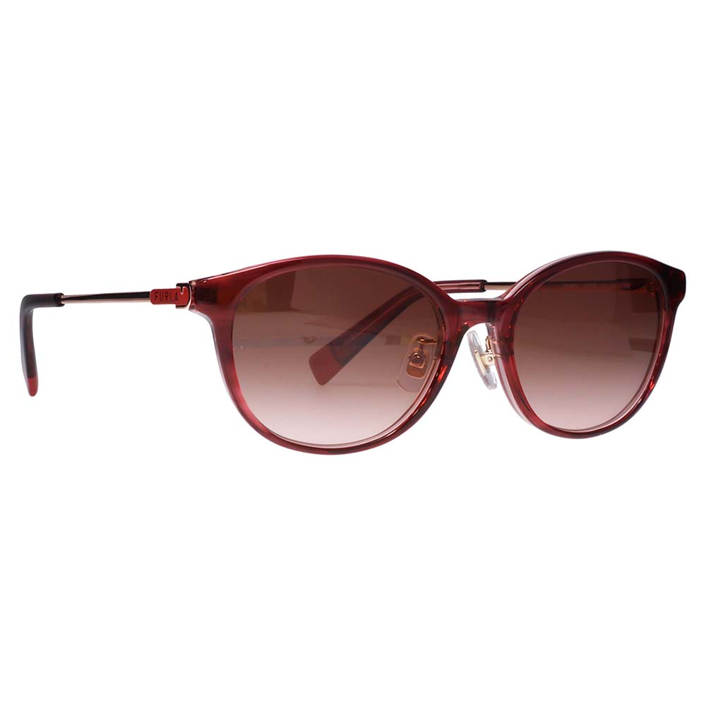 【正規品販売店】 FURLA フルラ サングラス SFU851J 01G2 52 ウェリントン オーバル セル ジャパンモデル レディース