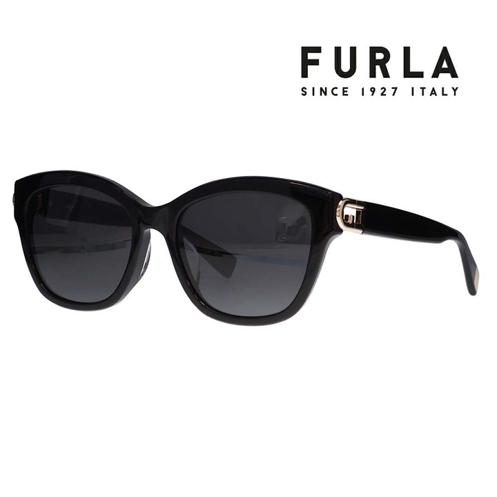 【正規品販売店】 FURLA フルラ サングラス SFU852J 0700 53 ウェリントン セル ジャパンモデル レディース