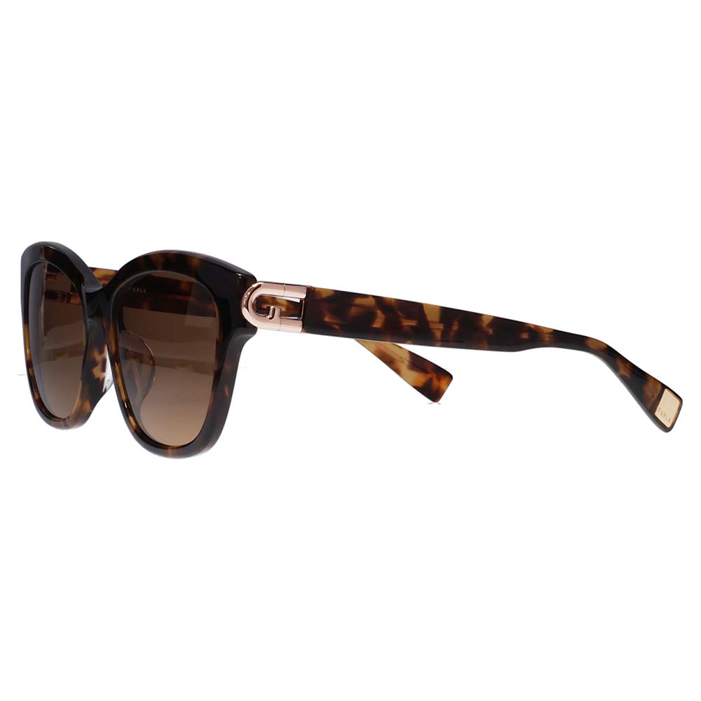 【正規品販売店】 FURLA フルラ サングラス SFU852J 0745 53 ウェリントン セル ジャパンモデル レディース