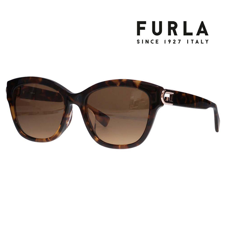 【正規品販売店】 FURLA フルラ サングラス SFU852J 0745 53 ウェリントン セル ジャパンモデル レディース