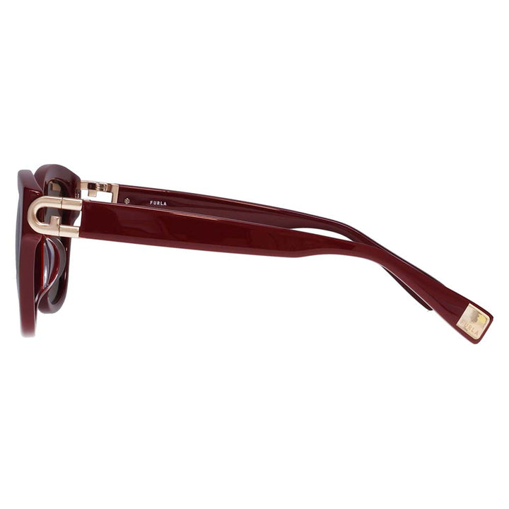 【正規品販売店】 FURLA フルラ サングラス SFU852J 090D 53 ウェリントン セル ジャパンモデル レディース