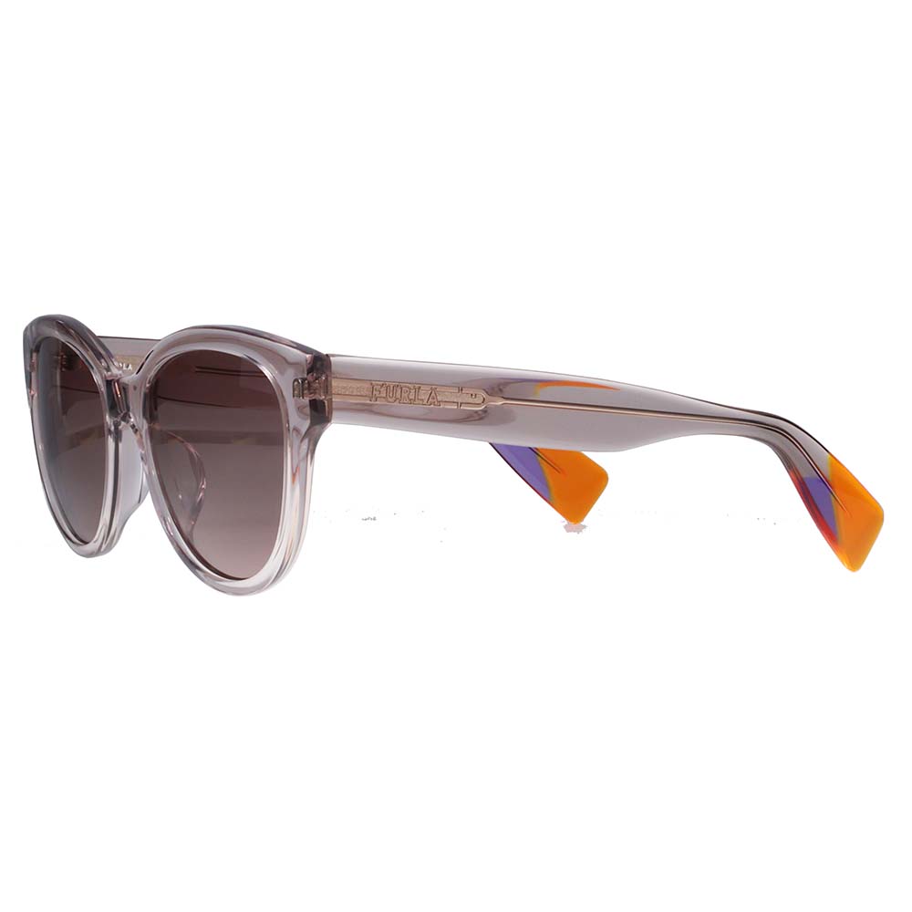 【正規品販売店】 FURLA フルラ サングラス SFU853J 02BR 52 ボストン セル ジャパンモデル レディース