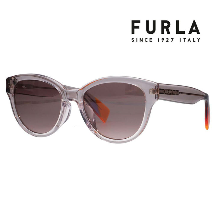 【正規品販売店】 FURLA フルラ サングラス SFU853J 02BR 52 ボストン セル ジャパンモデル レディース