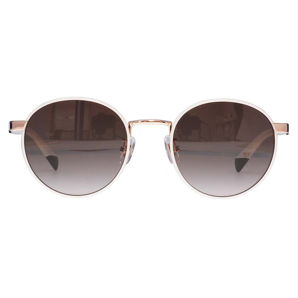 【正規品販売店】 FURLA フルラ サングラス SFU854J 0177 51 ラウンド メタル ジャパンモデル レディース