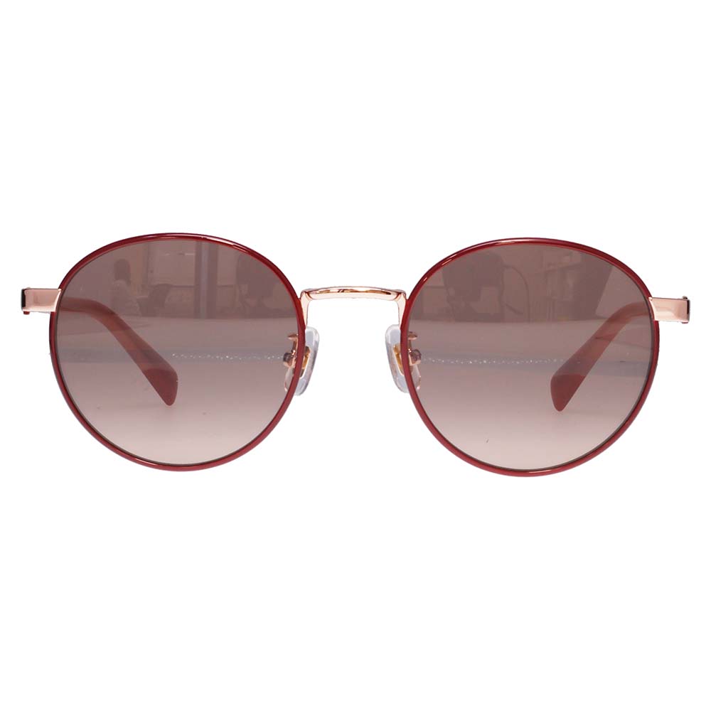 【正規品販売店】 FURLA フルラ サングラス SFU854J 0S02 51 ラウンド メタル ジャパンモデル レディース