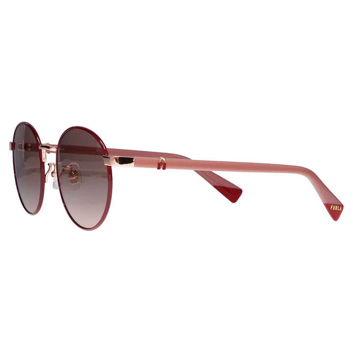 【正規品販売店】 FURLA フルラ サングラス SFU854J 0S02 51 ラウンド メタル ジャパンモデル レディース