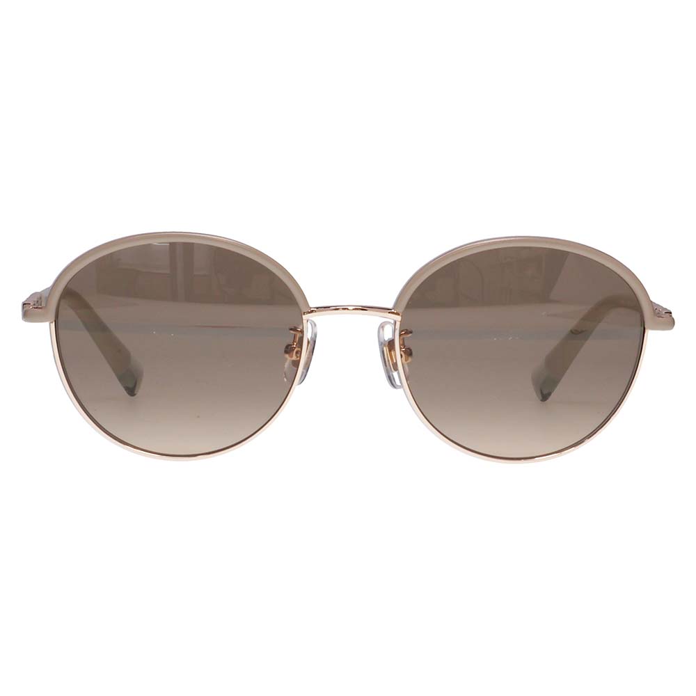 【正規品販売店】 FURLA フルラ サングラス SFU856J 0177 52 ボストン ラウンド メタル ジャパンモデル レディース