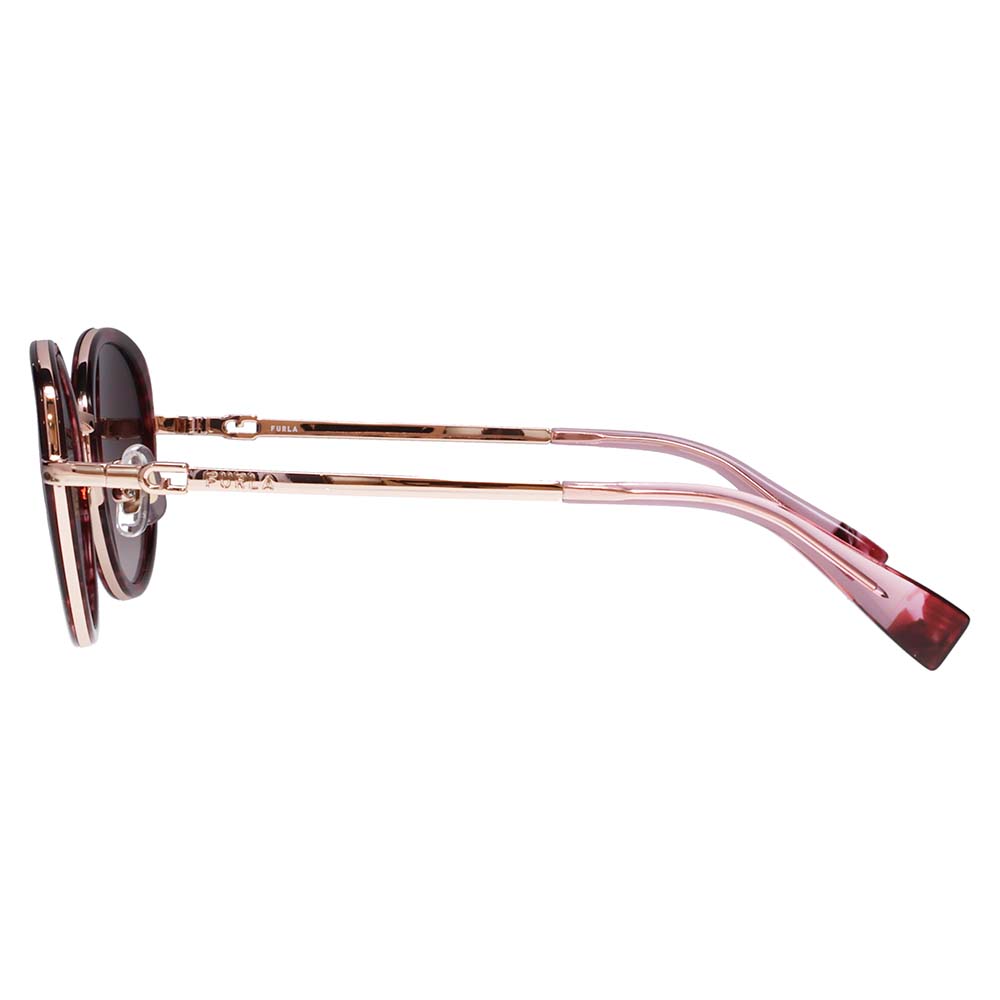 【正規品販売店】 FURLA フルラ サングラス SFU857J 0S02 52 キャットアイ ボストン ジャパンモデル レディース