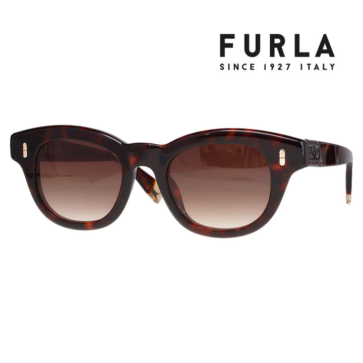 【正規品販売店】 FURLA フルラ サングラス SFU986 0AGH 48 Furla Iride フルライリデ パントス セル レディース