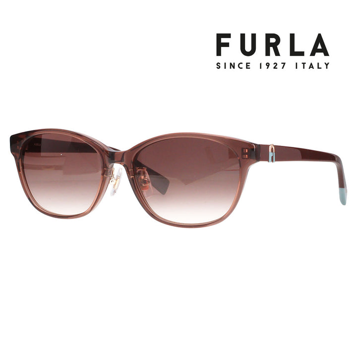 【正規品販売店】 FURLA フルラ サングラス SFUA41J 06W8 53 ウェリントン セル レディース