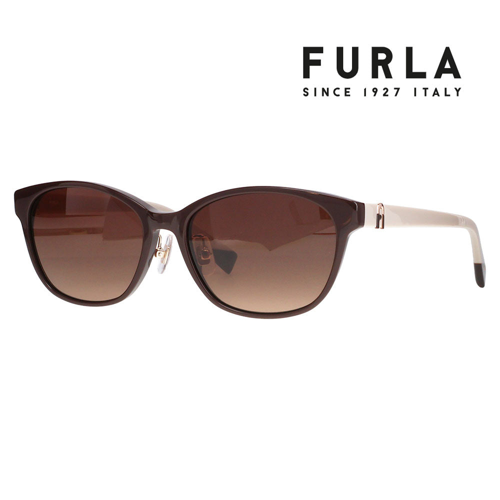 【正規品販売店】 FURLA フルラ サングラス SFUA41J 099M 53 ウェリントン セル レディース