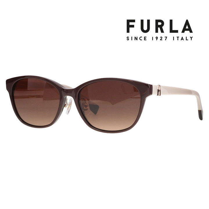 【正規品販売店】 FURLA フルラ サングラス SFUA41J 099M 53 ウェリントン セル レディース