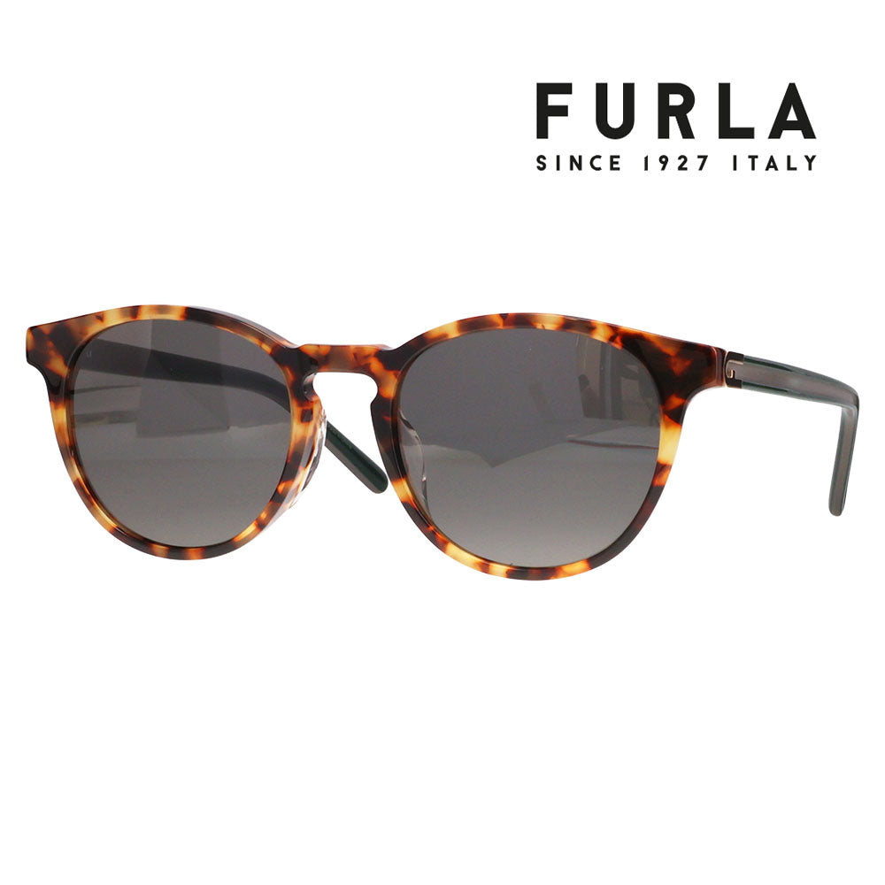 【正規品販売店】 FURLA フルラ サングラス SFUA42J 06SK 50 ボストン セル レディース