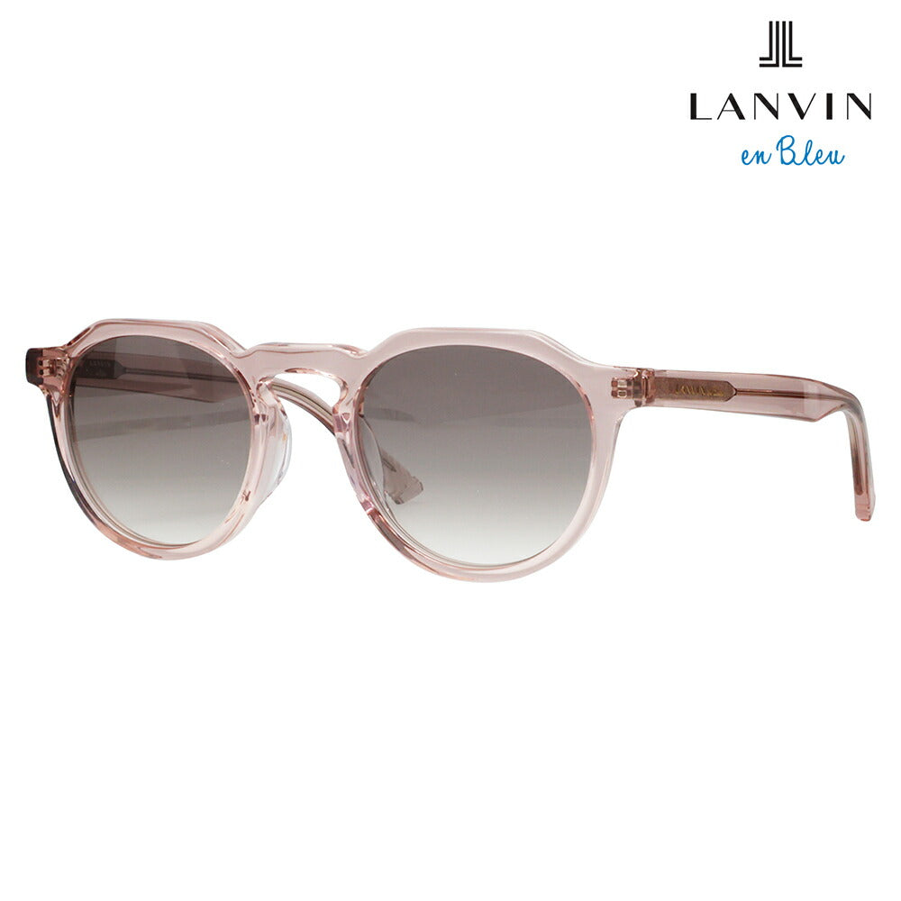 [Authorized Retailer] LANVIN en bleu Sunglasses SLB007J 03GB 48 Crown Panto Japan Model Women's Unisex 