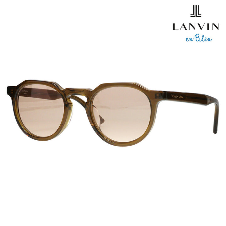 【正規品販売店】 LANVIN en bleu ランバンオンブルー サングラス SLB007J 06A6 48 フレンチビンテージ クラウンパント ジャパンモデル ユニセックス UVカット 紫外線 おしゃれ