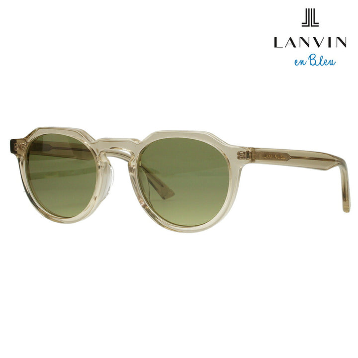 【正規品販売店】 LANVIN en bleu ランバンオンブルー サングラス SLB007J 07AY 48 フレンチビンテージ クラウンパント ジャパンモデル ユニセックス UVカット 紫外線 おしゃれ