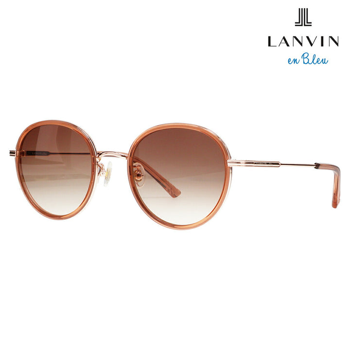 【正規品販売店】 LANVIN en bleu ランバンオンブルー サングラス SLB010J 0300 51 フレンチビンテージ ボストン コンビネーション ジャパンモデル レディース