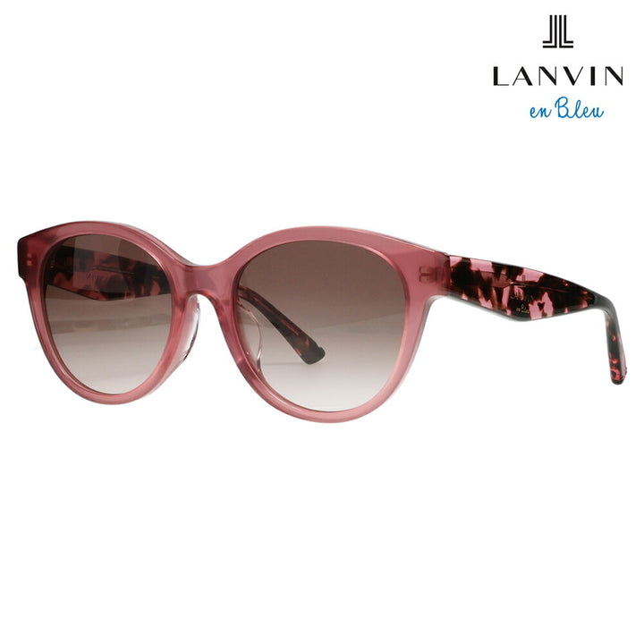 【正規品販売店】 LANVIN en bleu ランバンオンブルー サングラス SLB012J 02AR 52 フレンチビンテージ ボストン セル ジャパンモデル レディース