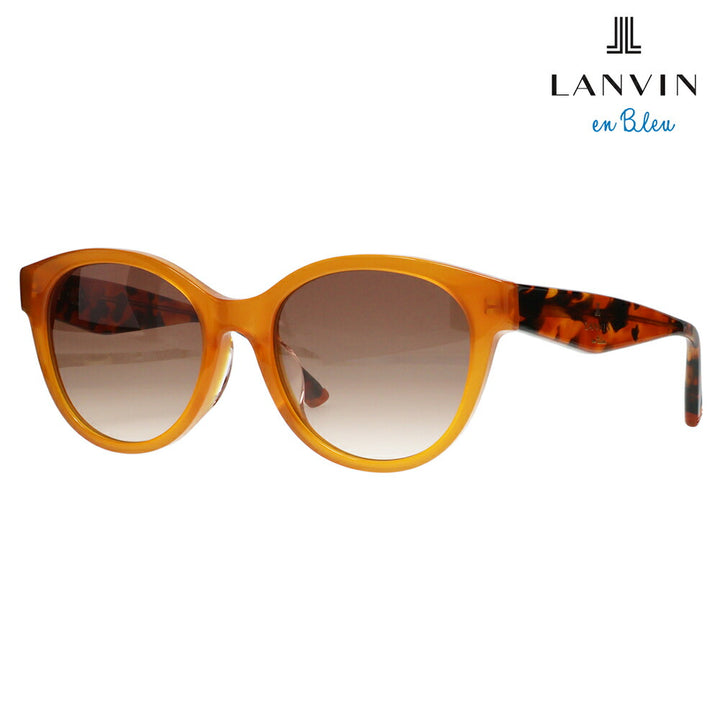 【正規品販売店】 LANVIN en bleu ランバンオンブルー サングラス SLB012J 06M3 52 フレンチビンテージ ボストン セル ジャパンモデル レディース