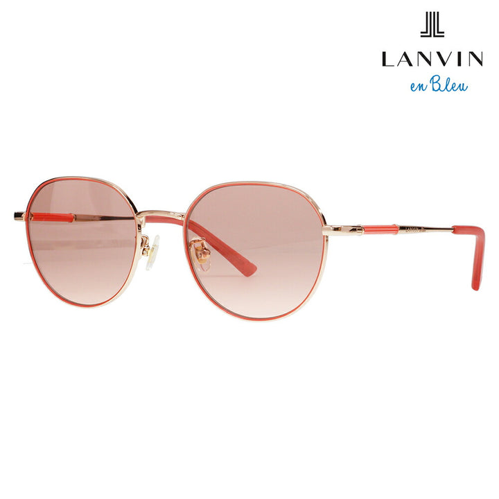 【正規品販売店】 LANVIN en bleu ランバンオンブルー サングラス SLB014J 0I92 51 フレンチビンテージ クラウンパント メタル ジャパンモデル レディース