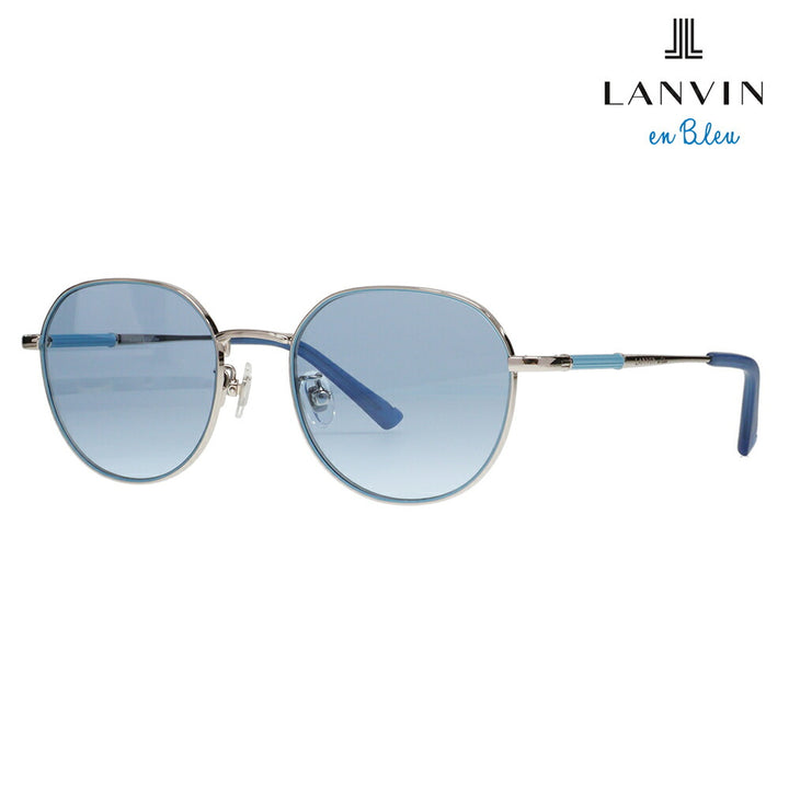 【正規品販売店】 LANVIN en bleu ランバンオンブルー サングラス SLB014J 0S11 51 フレンチビンテージ クラウンパント メタル ジャパンモデル レディース