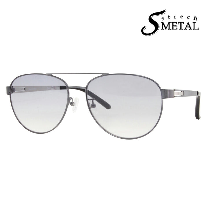 SMETAL Strech METAL UV Sunglasses-007-3 S-Metal S-Metal UV Protection UV Protection Prescription Sunglasses Compatible