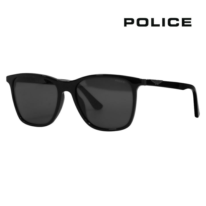 [Authorized Retailer] Police Glasses, Sunglasses, Fashion Glasses, Eyeglasses SPL872 0700 56 POLICE Square Full Rim Men's 