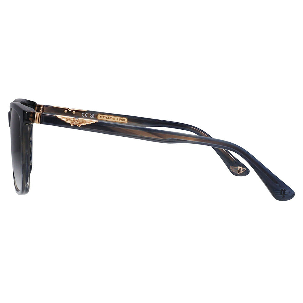 【正規品販売店】ポリス サングラス 伊達メガネ 眼鏡 SPL872N 0GBL 56 POLICE LEGENDS ORIGINS1レジェンズ オリジンズワン セル スクエア アジアンフィット