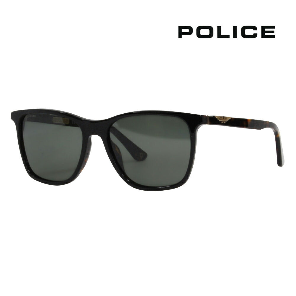 [Authorized Retailer] Police Glasses, Sunglasses, Fashion Glasses, Eyeglasses SPL872V 9D6P 56 POLICE Square Full Rim Men's 2022 Model Polarized Lenses 