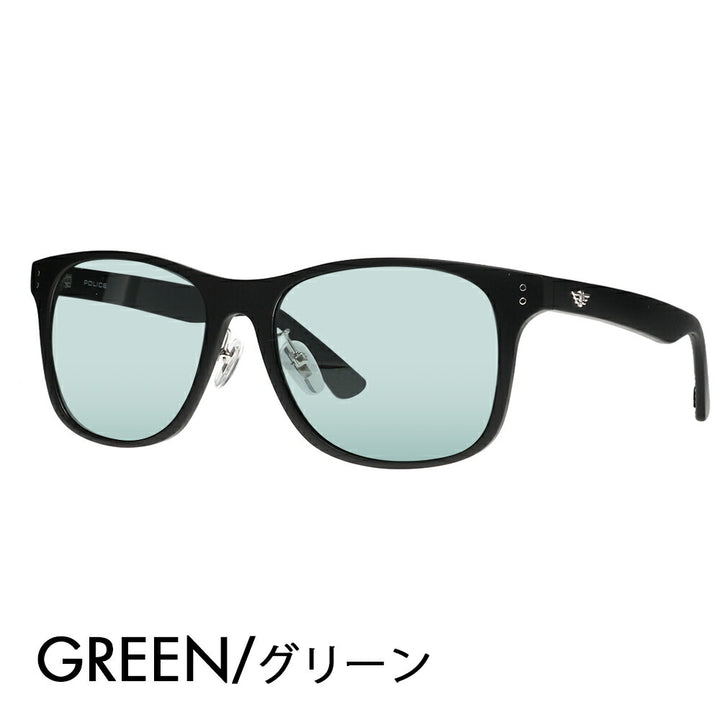 復刻別注モデル【正規品販売店】ポリス サングラス カラーレンズセット SPL982I U28P 57 POLICE セル 限定 別注カラー ベストセラー ウェリントン ライトカラー 伊達眼鏡 メガネ