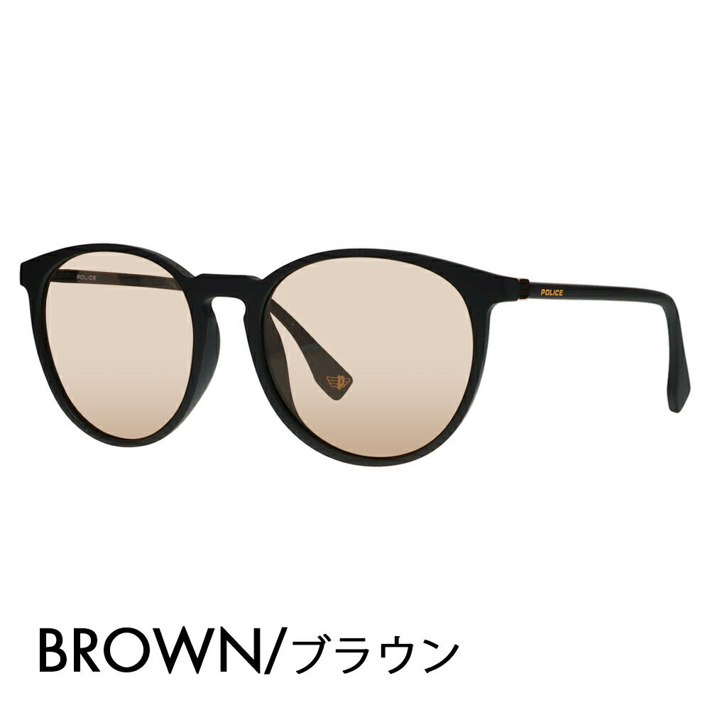 復刻別注モデル【正規品販売店】ポリス サングラス カラーレンズセット SPL983I U28V 53 POLICE 別注カラー ベストセラー ボストン ウェリントン ライトカラー 伊達眼鏡 メガネ