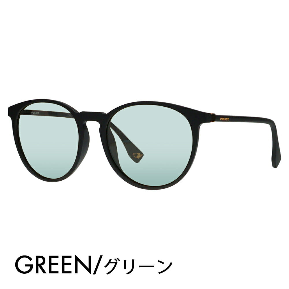 復刻別注モデル【正規品販売店】ポリス サングラス カラーレンズセット SPL983I U28V 53 POLICE 別注カラー ベストセラー ボストン ウェリントン ライトカラー 伊達眼鏡 メガネ