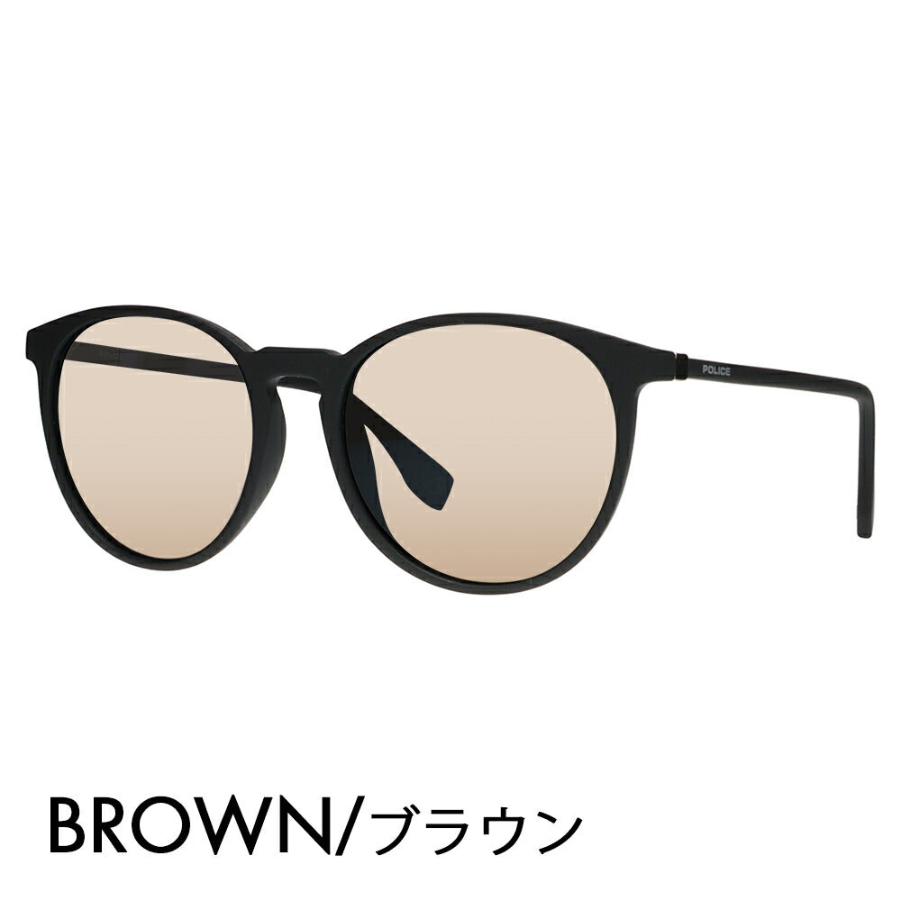 復刻別注モデル【正規品販売店】ポリス サングラス カラーレンズセット SPL983I U28X 53 POLICE 別注カラー ベストセラー ボストン ウェリントン ライトカラー 伊達眼鏡 メガネ