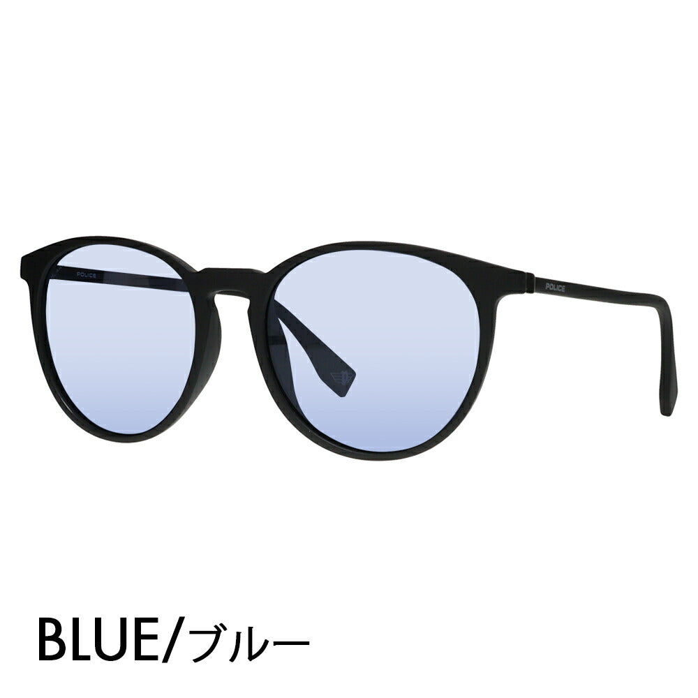 復刻別注モデル【正規品販売店】ポリス サングラス カラーレンズセット SPL983I U28Z 53 POLICE 別注カラー ベストセラー ボストン ウェリントン ライトカラー 伊達眼鏡 メガネ