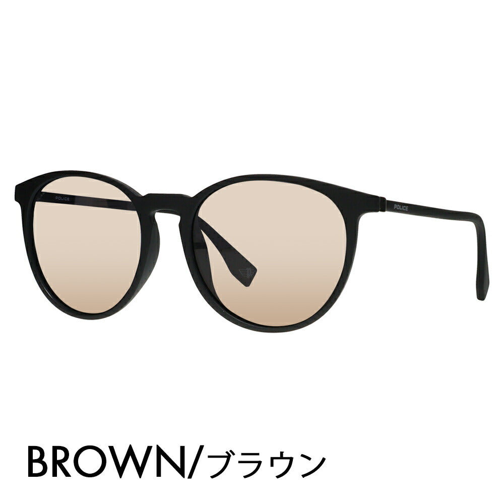 復刻別注モデル【正規品販売店】ポリス サングラス カラーレンズセット SPL983I U28Z 53 POLICE 別注カラー ベストセラー ボストン ウェリントン ライトカラー 伊達眼鏡 メガネ