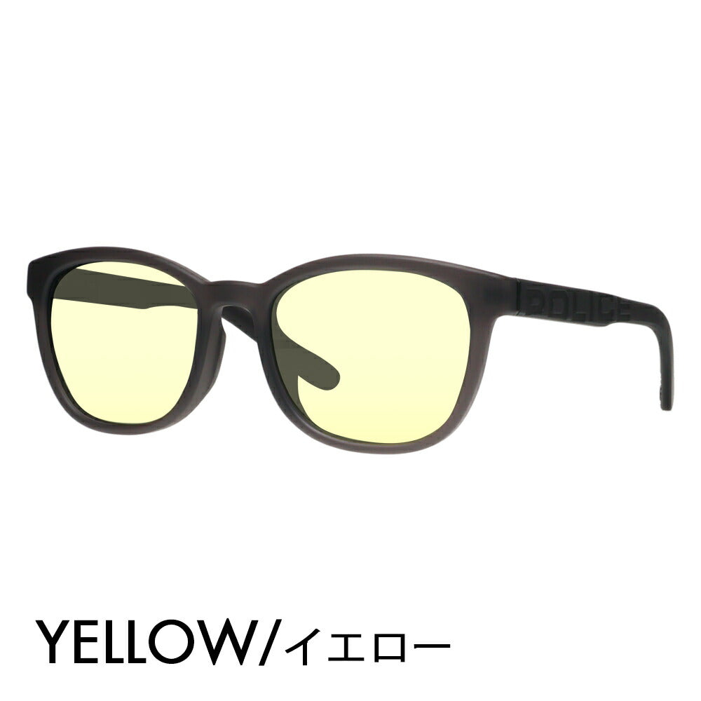 [Authorized Retailer] Police Glasses Frame Sunglasses Color Lens Set SPLA69J 7VGP 53 POLICE LOUD Wellington Japan Model Cell Best Seller Fashion Glasses Glasses 