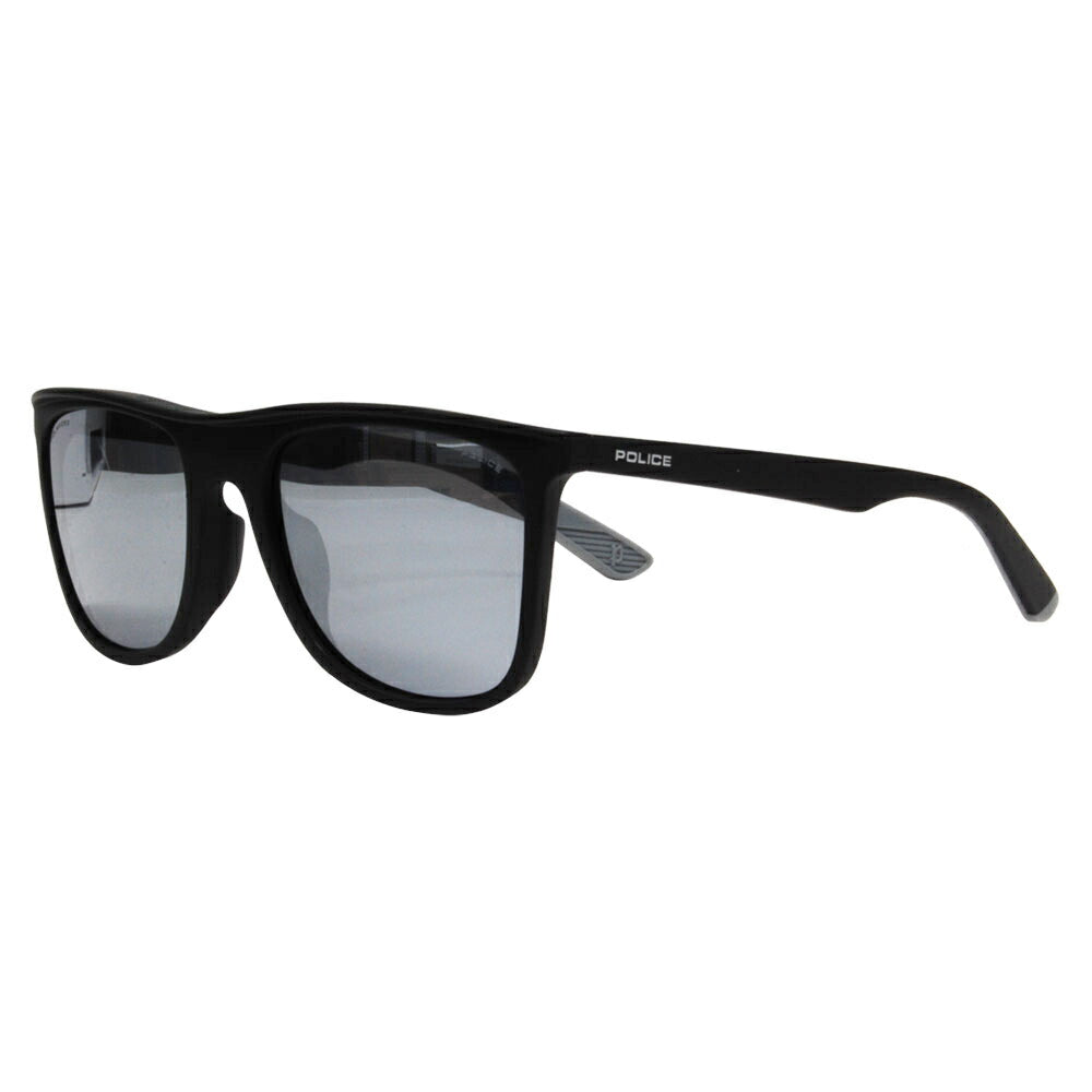 [Authorized Retailer] Police Glasses, Sunglasses, Fashion Glasses, Eyeglasses SPLC42I U28P 55 POLICE Square Full Rim Cell EXIT Capsule Collection 