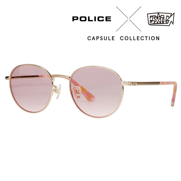 [Authorized Retailer] Police Sunglasses EXIT Capsule Collection No. 3 SPLD94J DAKA 51 POLICE Exit Rintaro. Kanechika Daiki Kanechi ROADIE Round Metal Classic Stylish Fashion Glasses Eyeglasses 